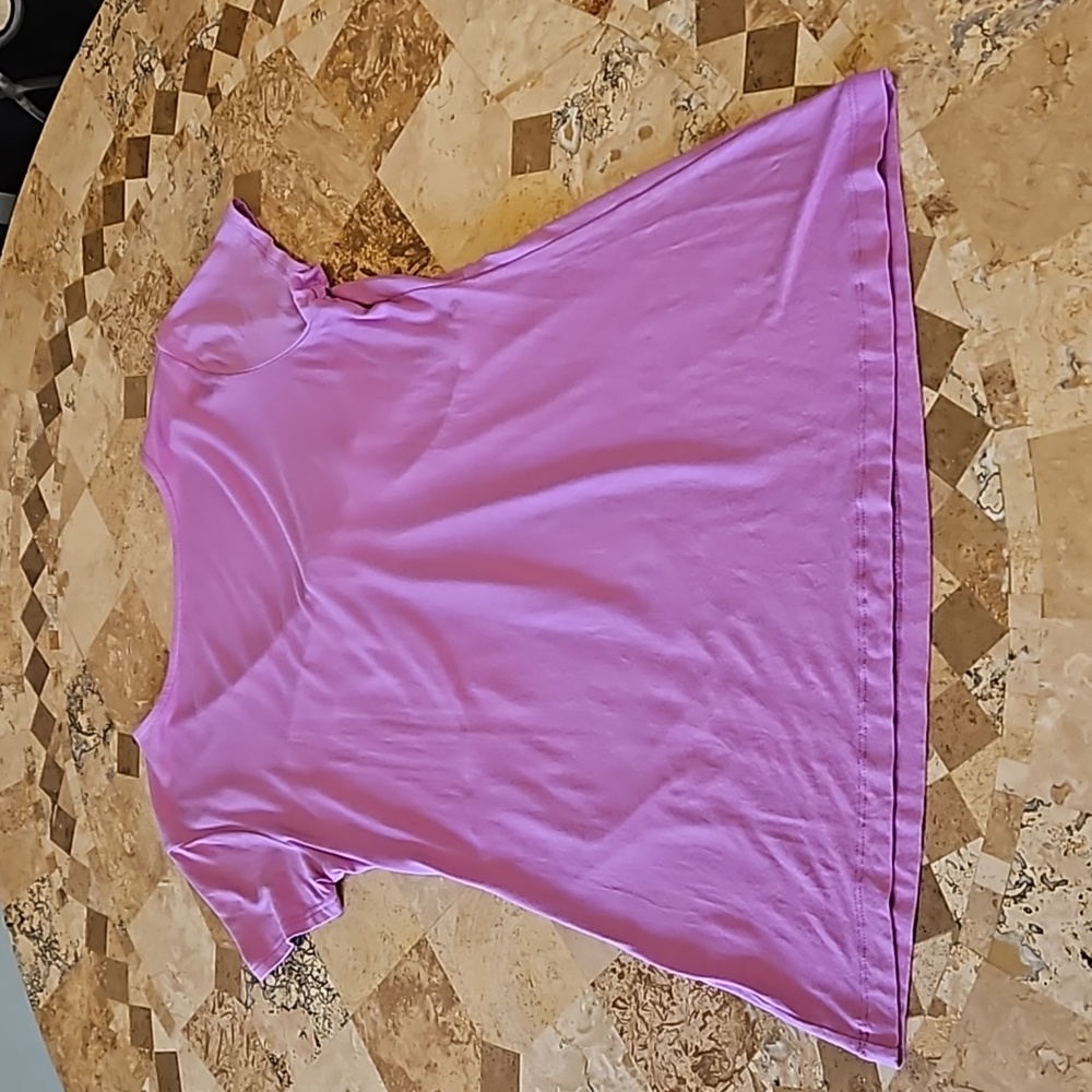 Willi Smith Purple Top Shirt Blouse Size M Medium - Picture 8 of 16